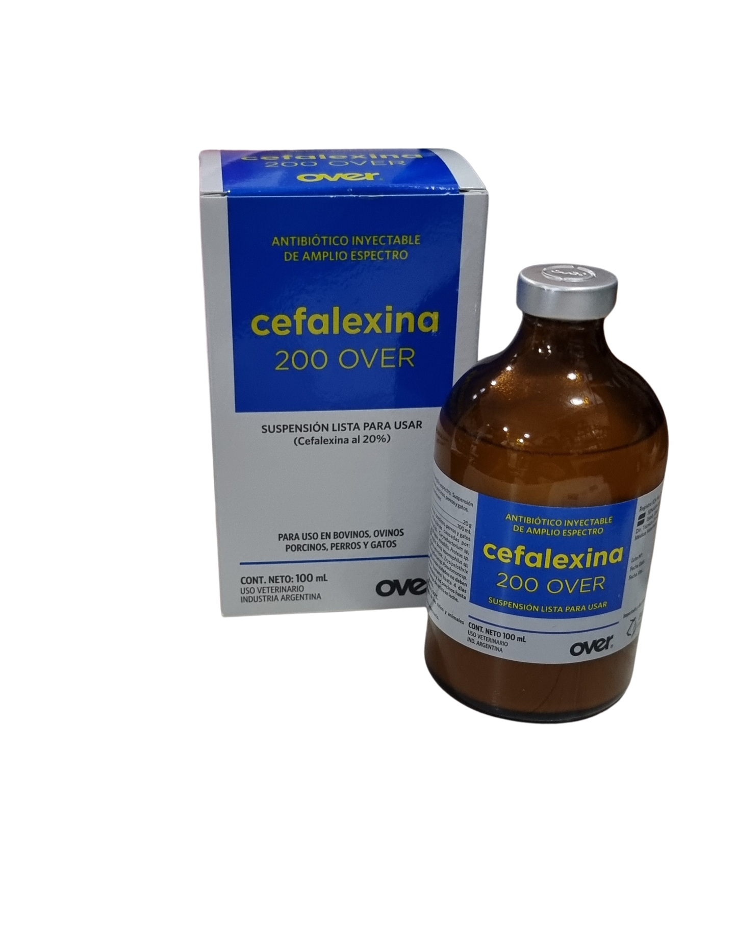 CEFALEXINA 200 OVER