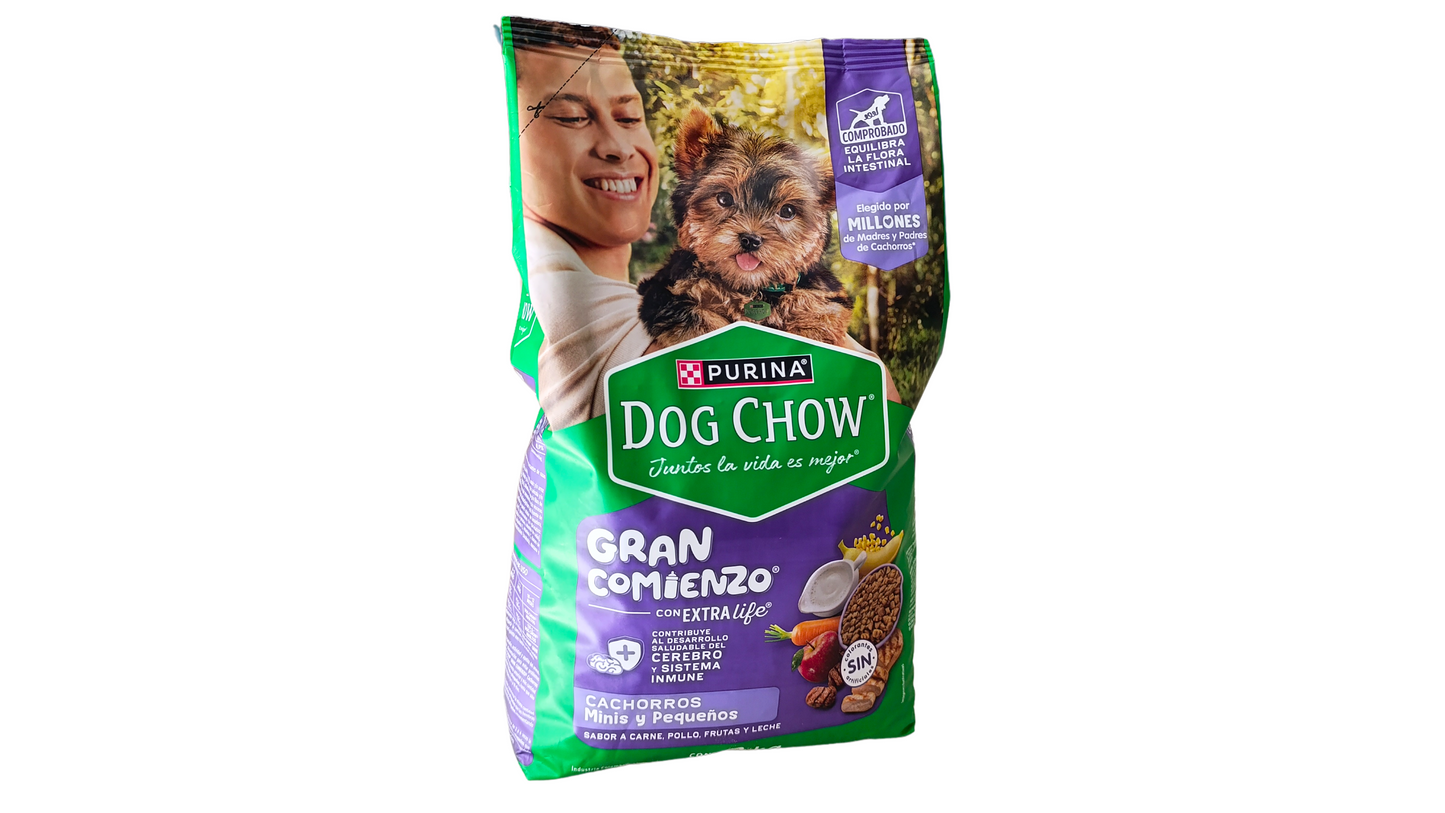 DOG CHOW CACHORRO RAZA MINIS/PEQUEÑOS EXTRA LIFE