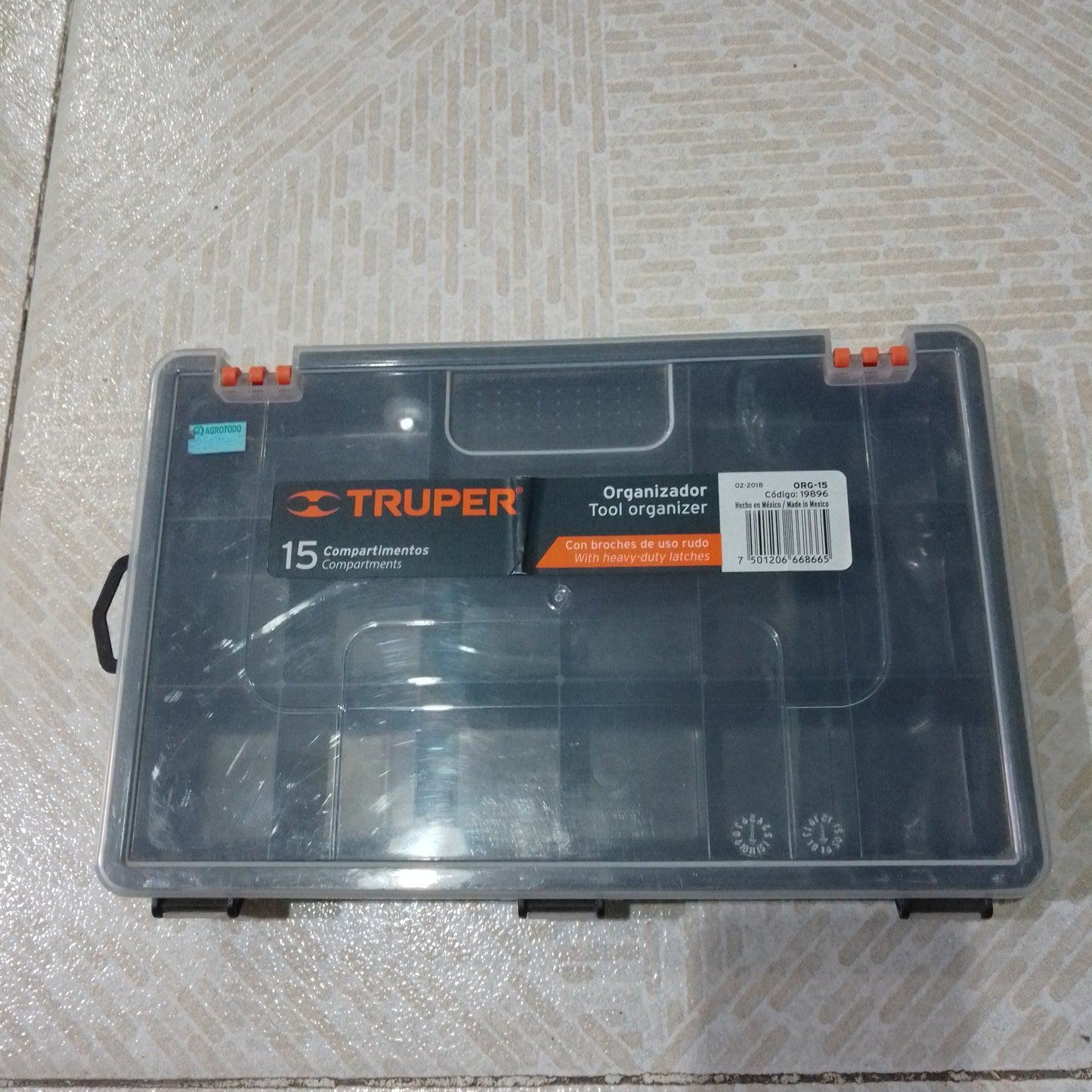 ORGANIZADOR DE 15 COMPARTIMIENTOS