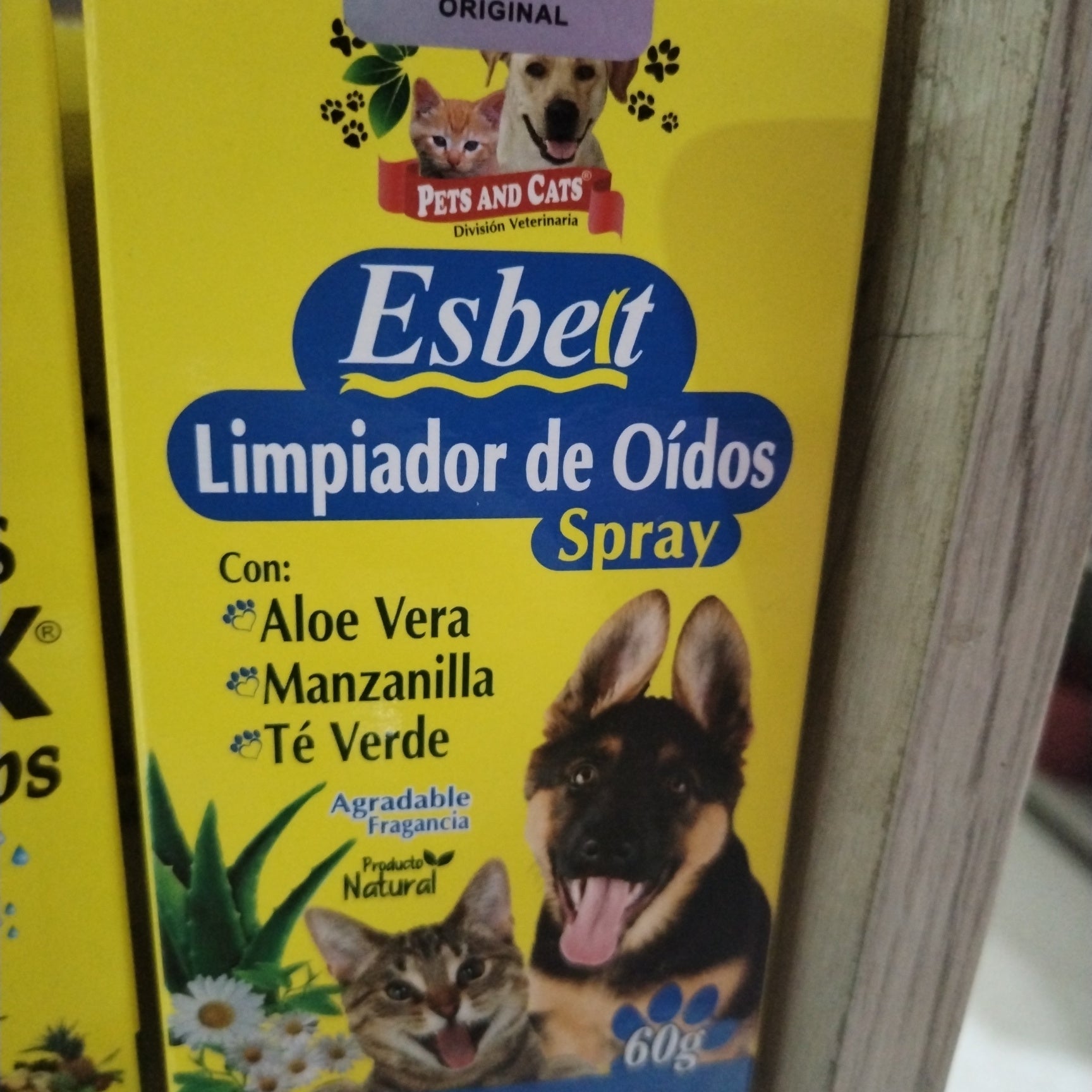 LIMPIADOR OIDOS SPRAY ESBELT 60 ML - Tienda para mascotas - Juguetes  alimentos y medicamentos