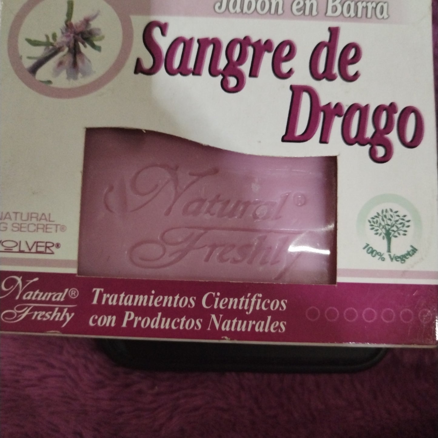 JABÓN SANGRE DE DRAGO BARRA 90 GR