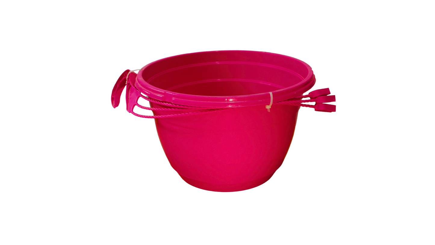 CANASTA MAL 25 CM NARANJA