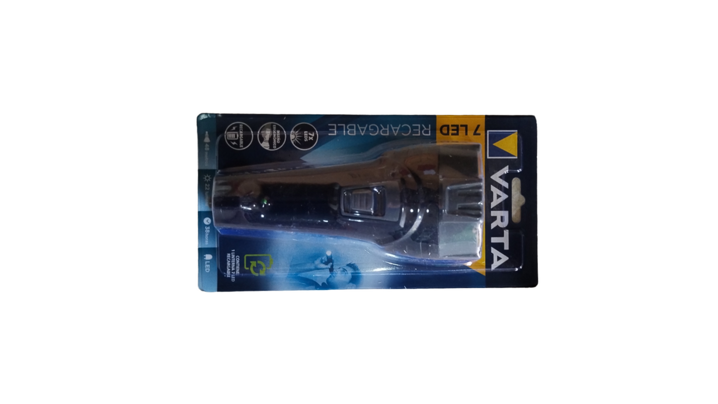 LINTERNA VARTA REC 7 LED