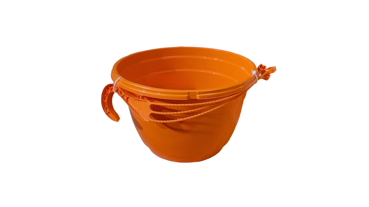 CANASTA MAL 25 CM NARANJA