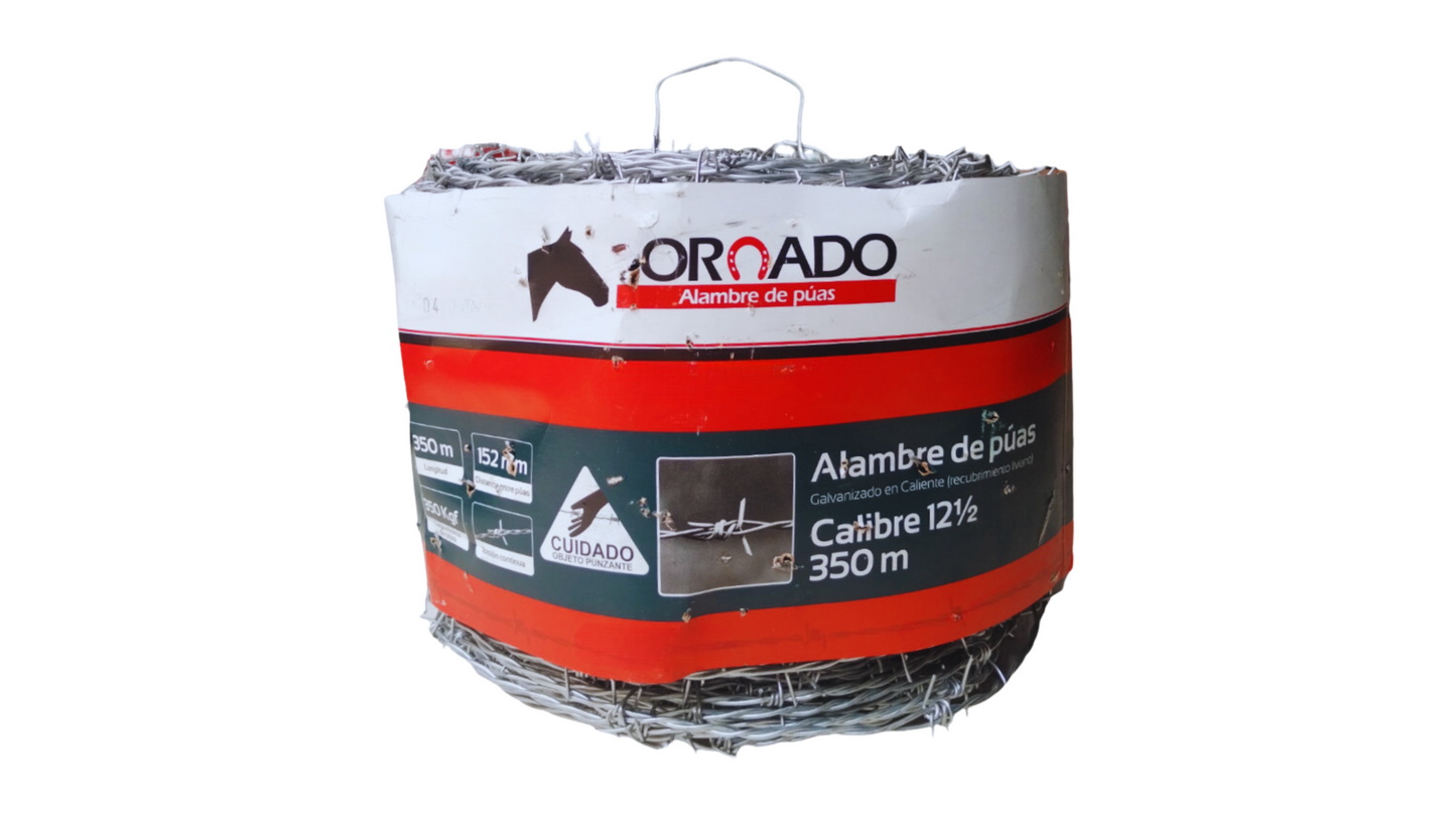 ALAMBRE PUAS TORNADO CAL 12.5 X 350 MTS