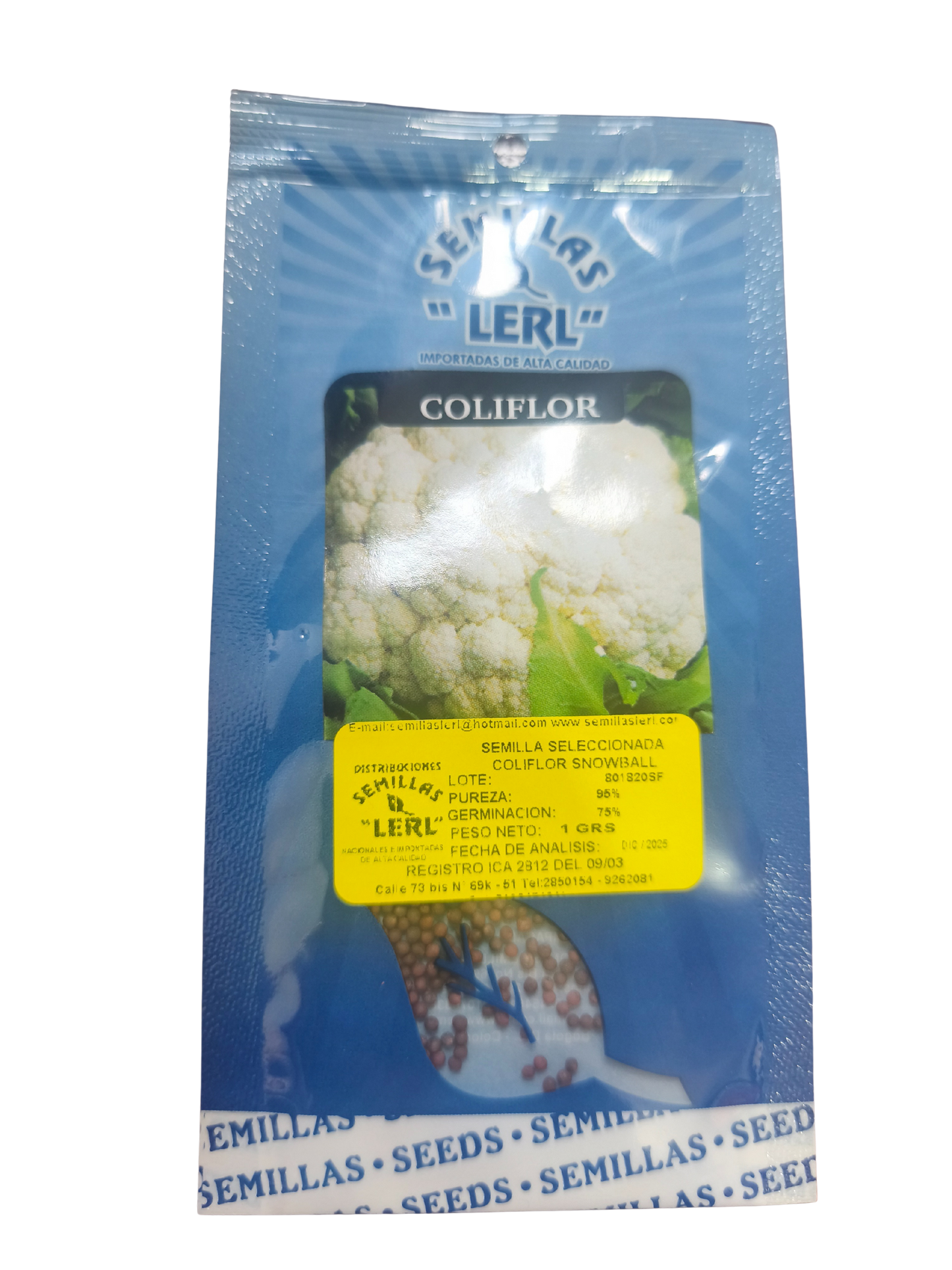 COLIFLOR SNOWBALL X 1 GR