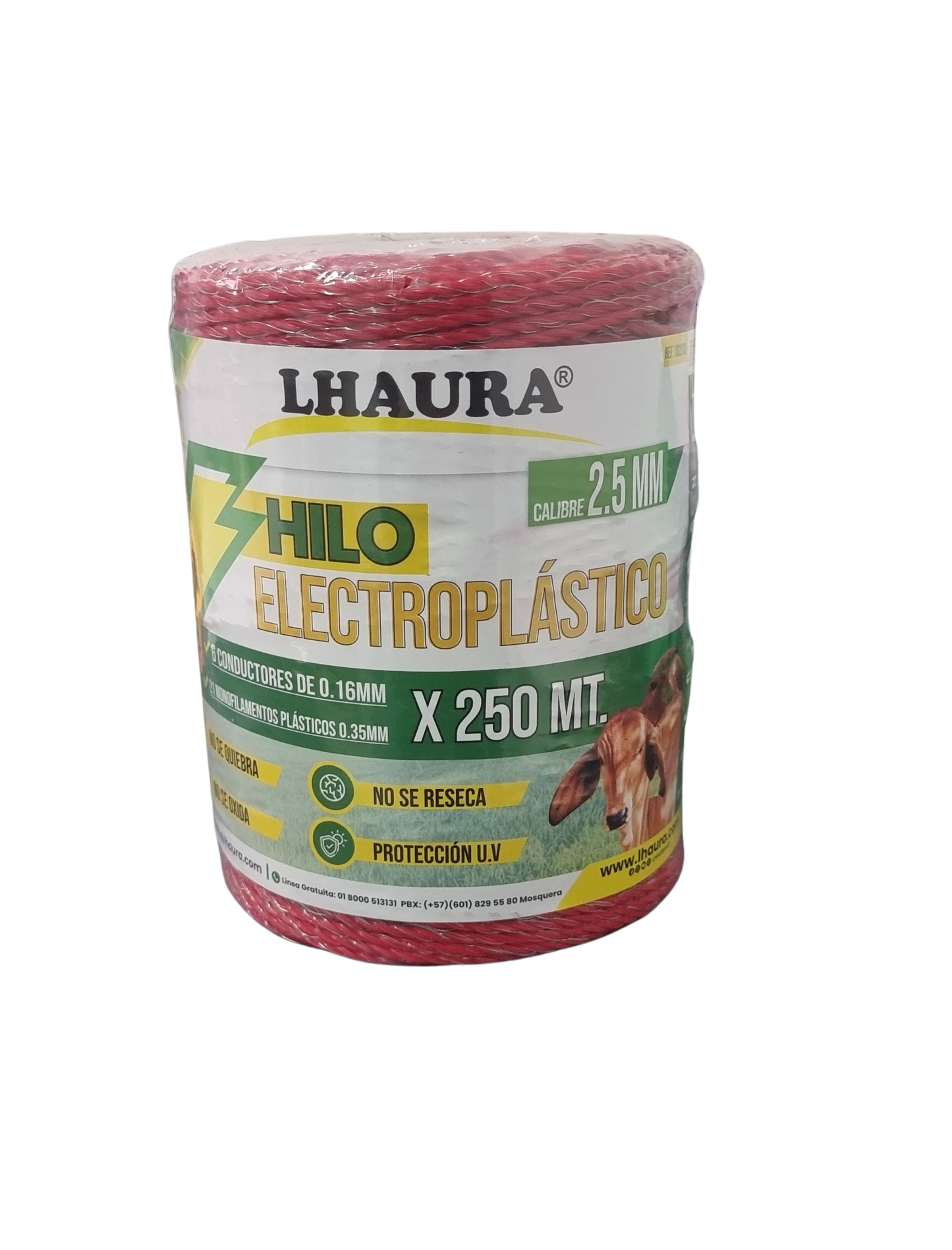 CORDON ELECTROPLASTICO 2.5 mm LHAURA