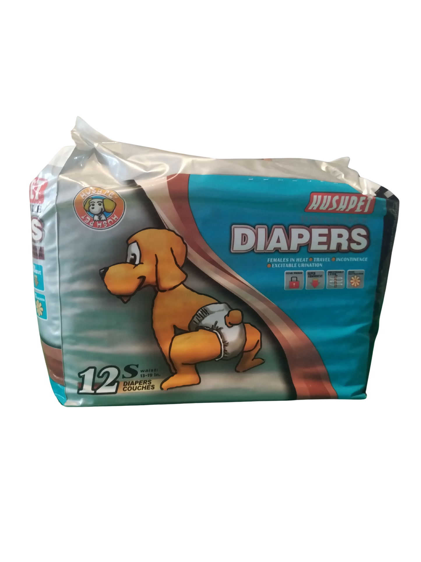 PAÑALES DESECHABLES S X 12 UNI
