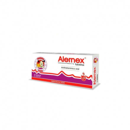 Alernex (CHLORPHENYRAMIN) X 10 TAB