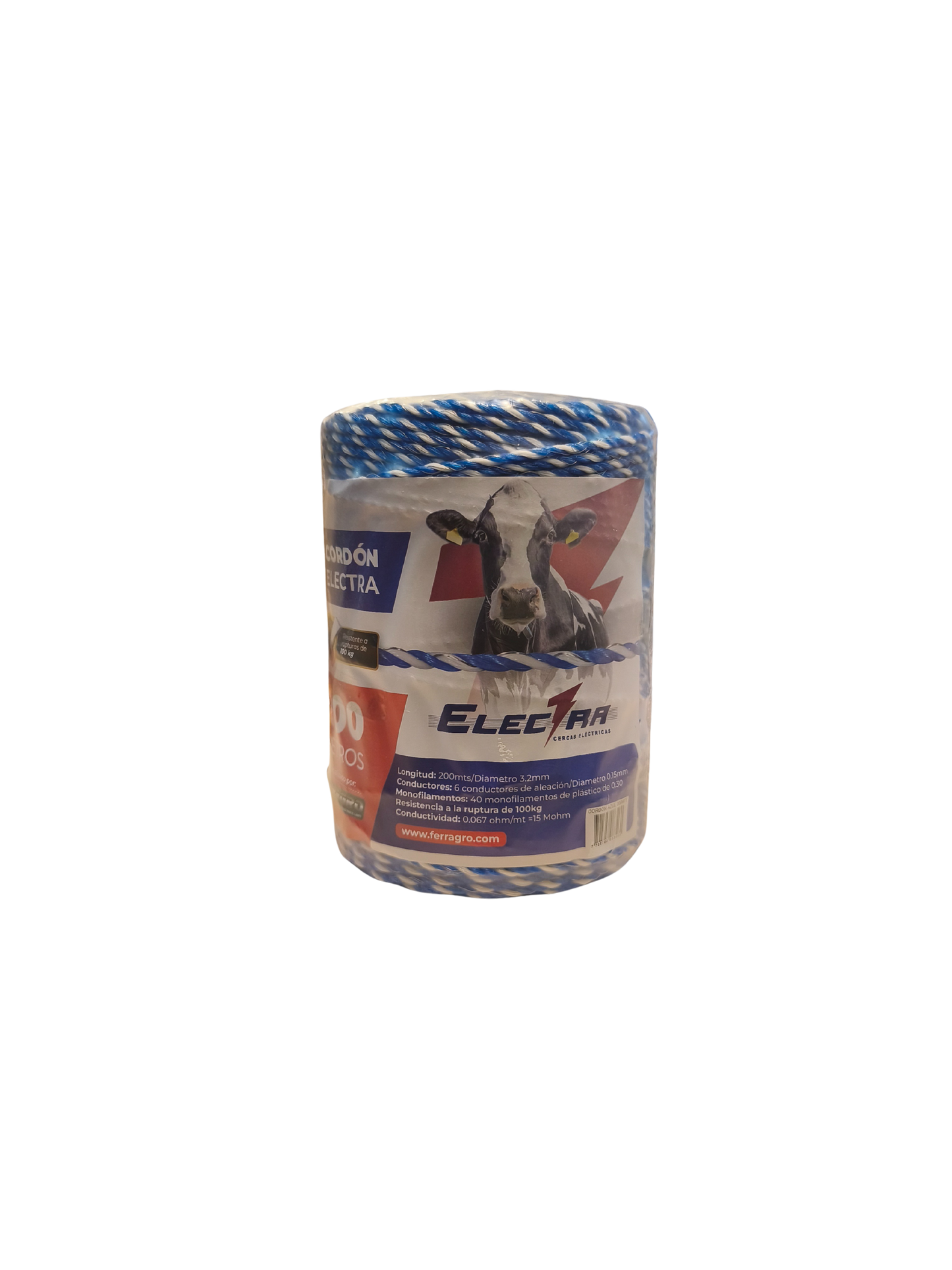 CORDON ELECTROPLASTICO 3MM ELECTRA