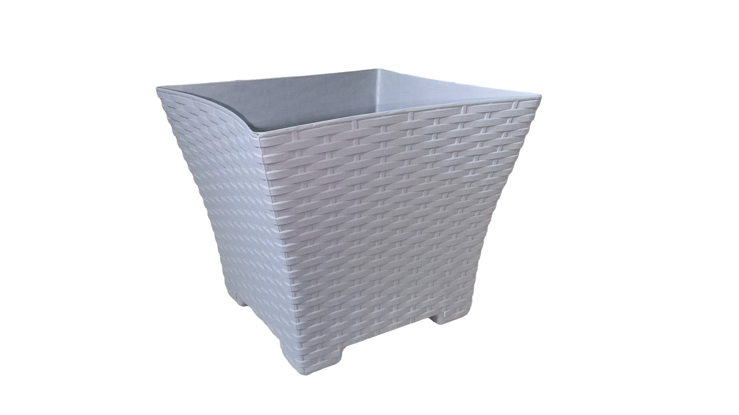 MATERA RATTAN CUADRADA GRA 8.5