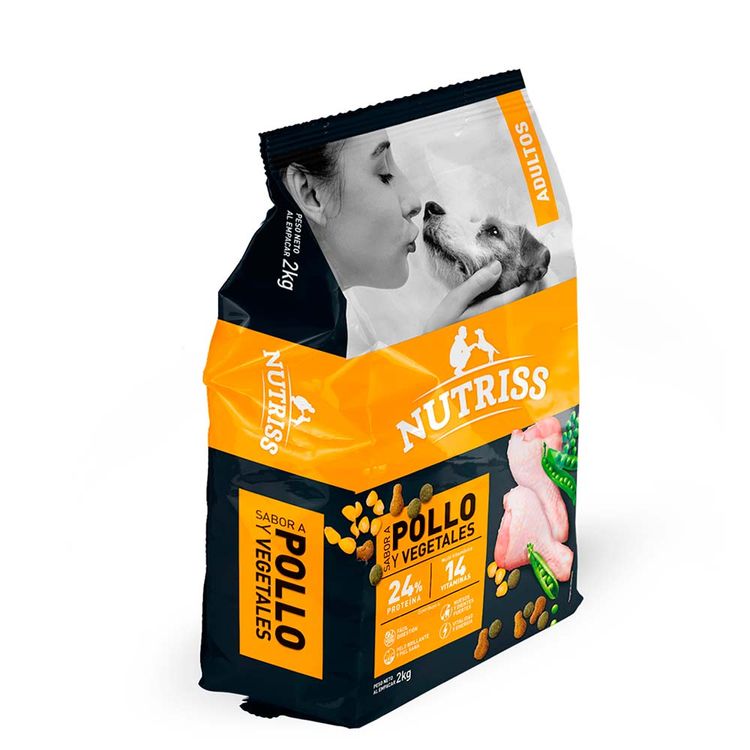 NUTRIS ADULTO POLLO Y VEGETALES