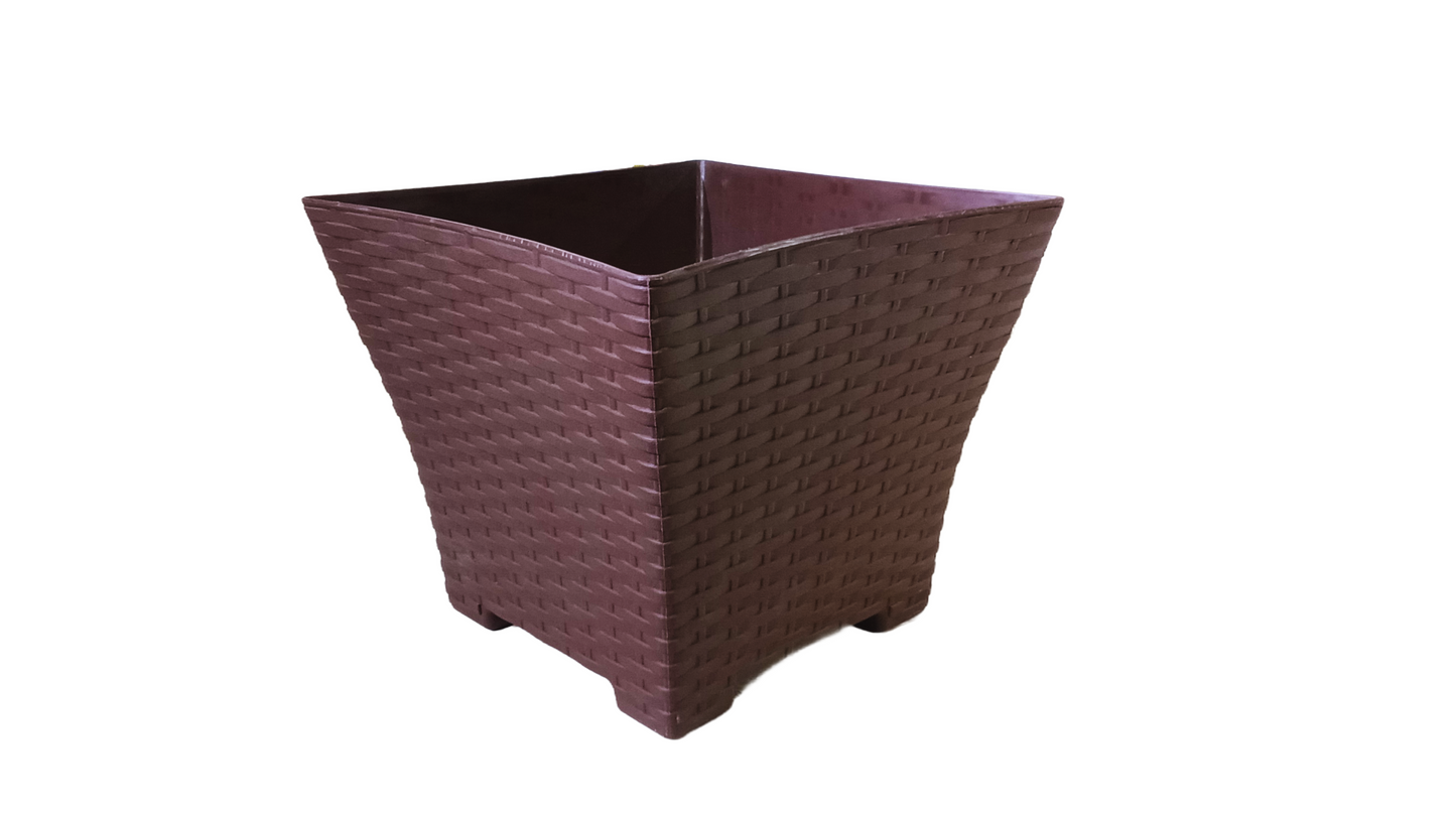 MATERA RATTAN CUADRADA GRA 8.5