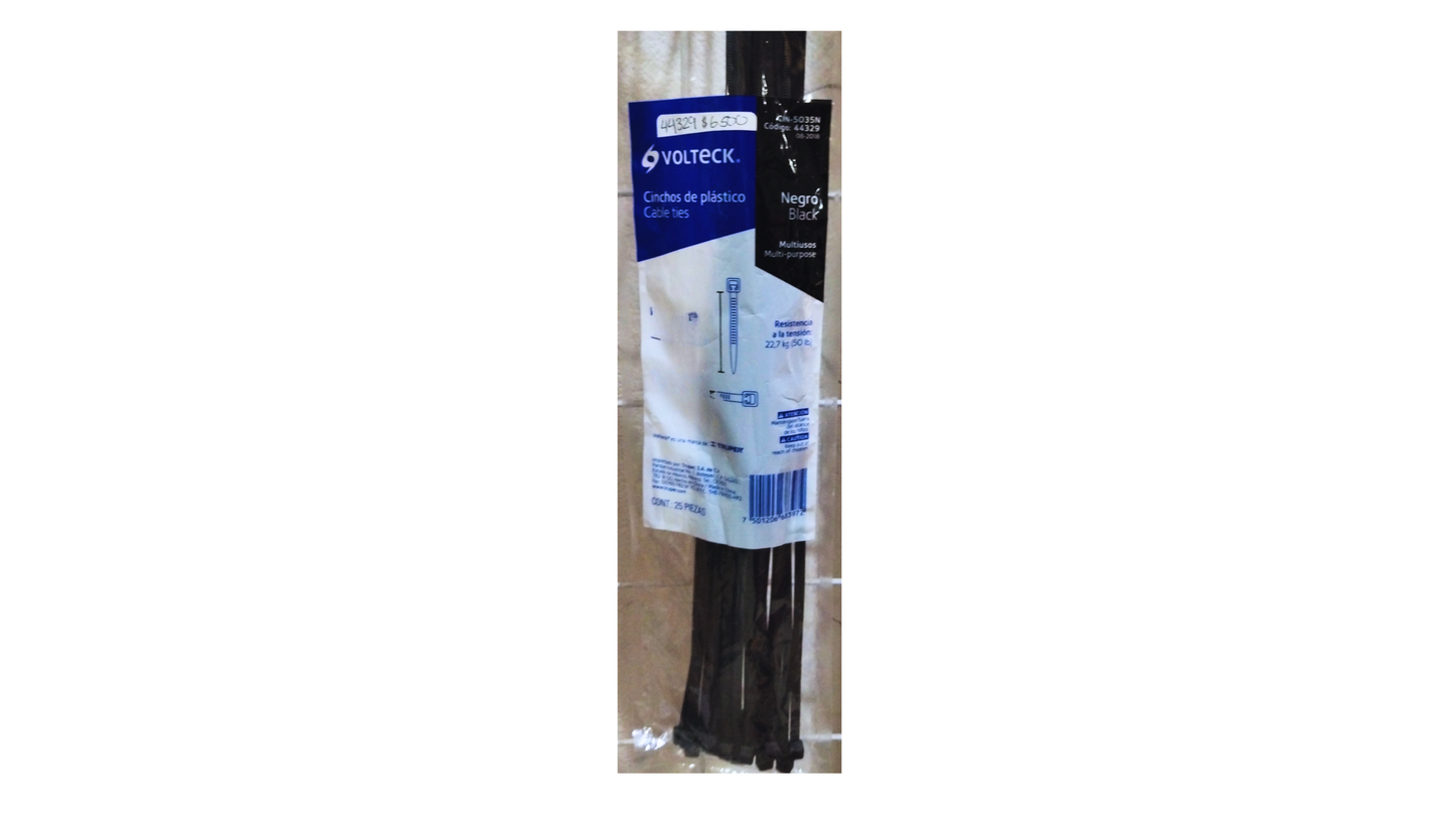 AMARRE PLASTICO 50LB X35CM 44329