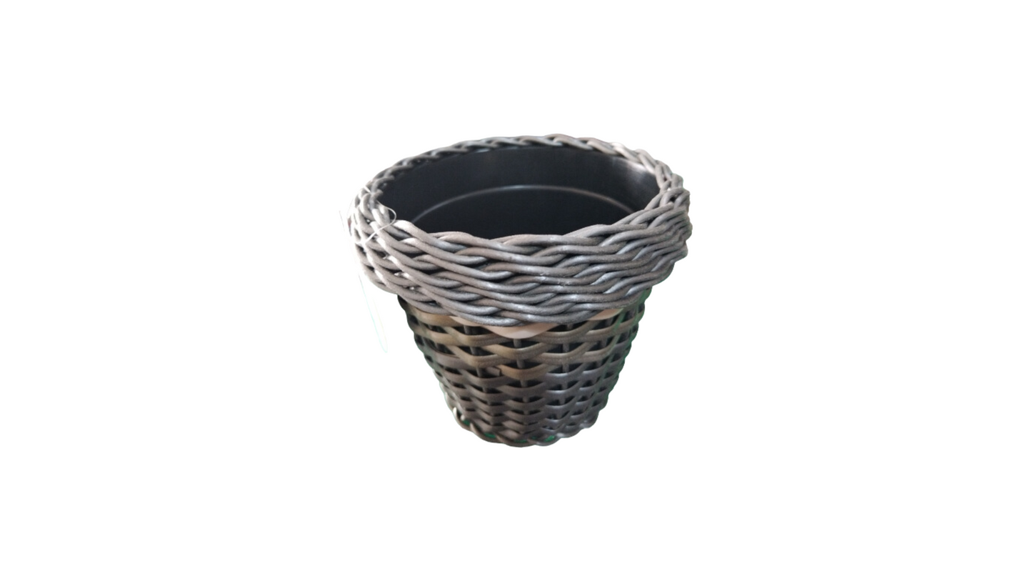PLATO TEJIDO 15 CM GRIS (DAGUA 14 CM)
