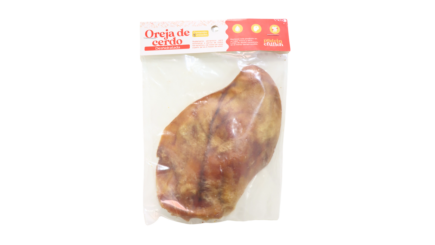 OREJAS DE CERDO DESHIDRATADAS X PAR