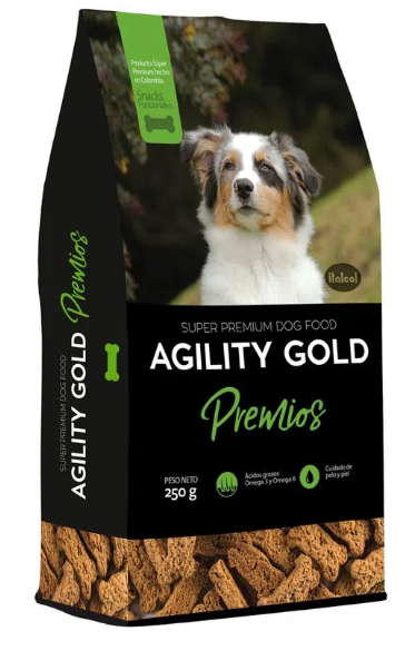 AGILITY GOLD PREMIOS PERRO 250g