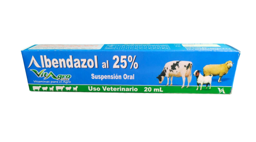 ALBENDAZOL 25% Co. VITAGRO