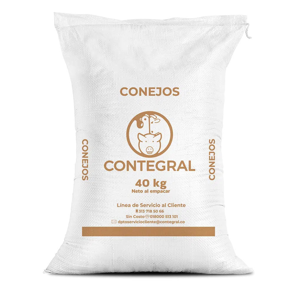 CONEJOS PELET X 40 K CONTEGRAL