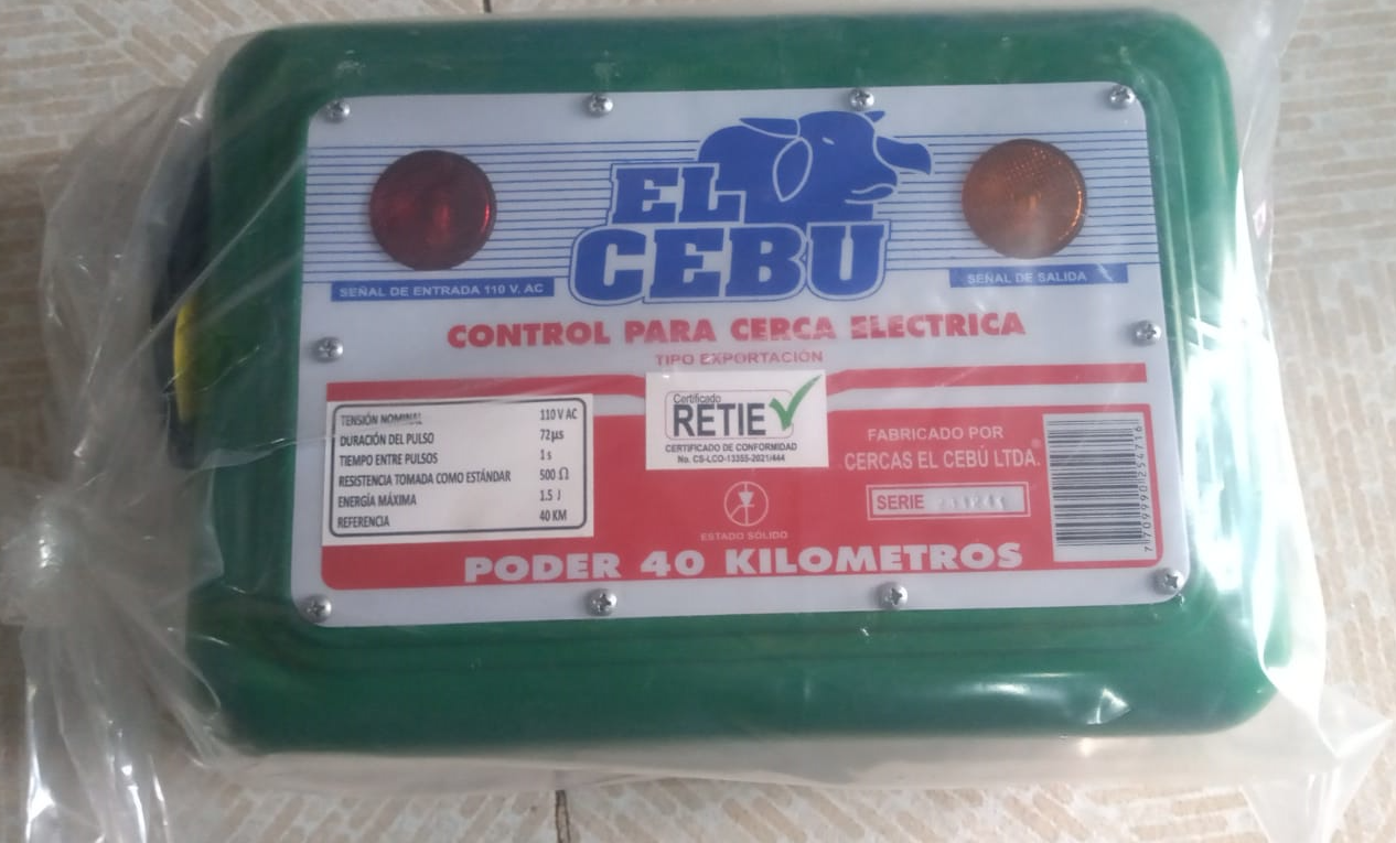 CERCA ELECTRICA CEBU 40 KM