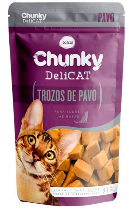 CHUNKY DELICAT TROZOS DE PAVO