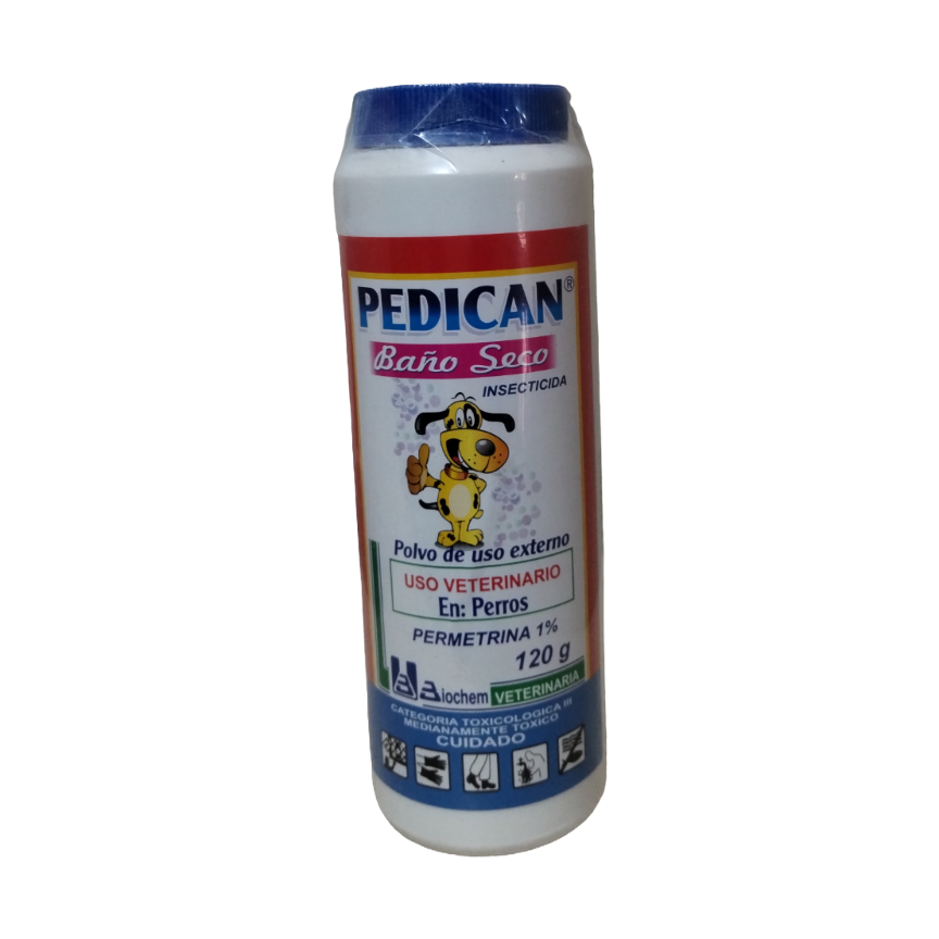PEDICAN BAÑO SECO INSECTICIDA