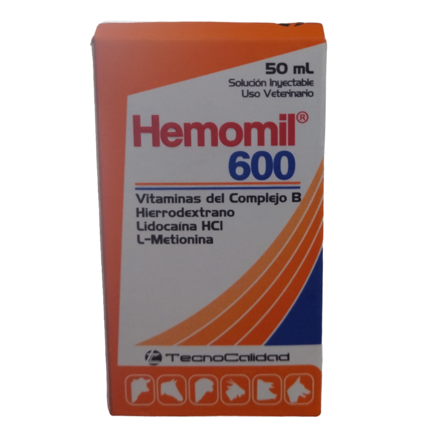 Hemomil 600 x 50 ml