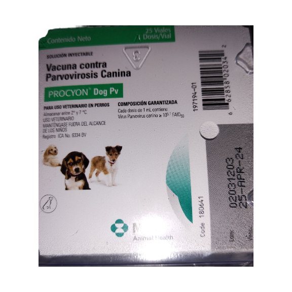 PARVOVIROSIS CANINA PROCYON
