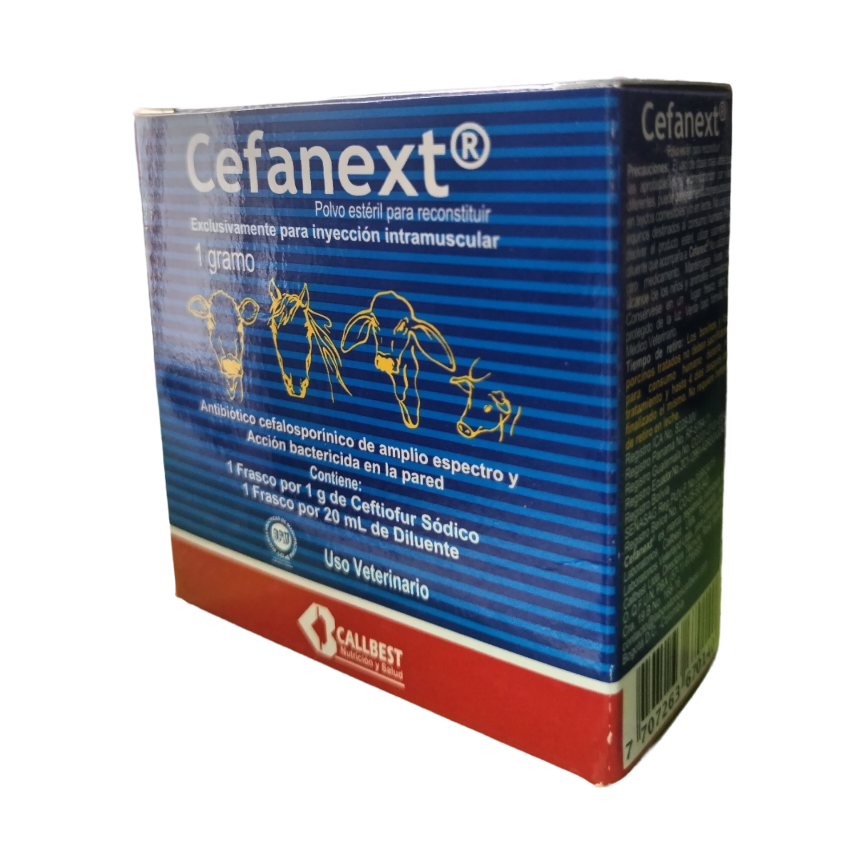 CEFANEXT FRASCO X 1GR