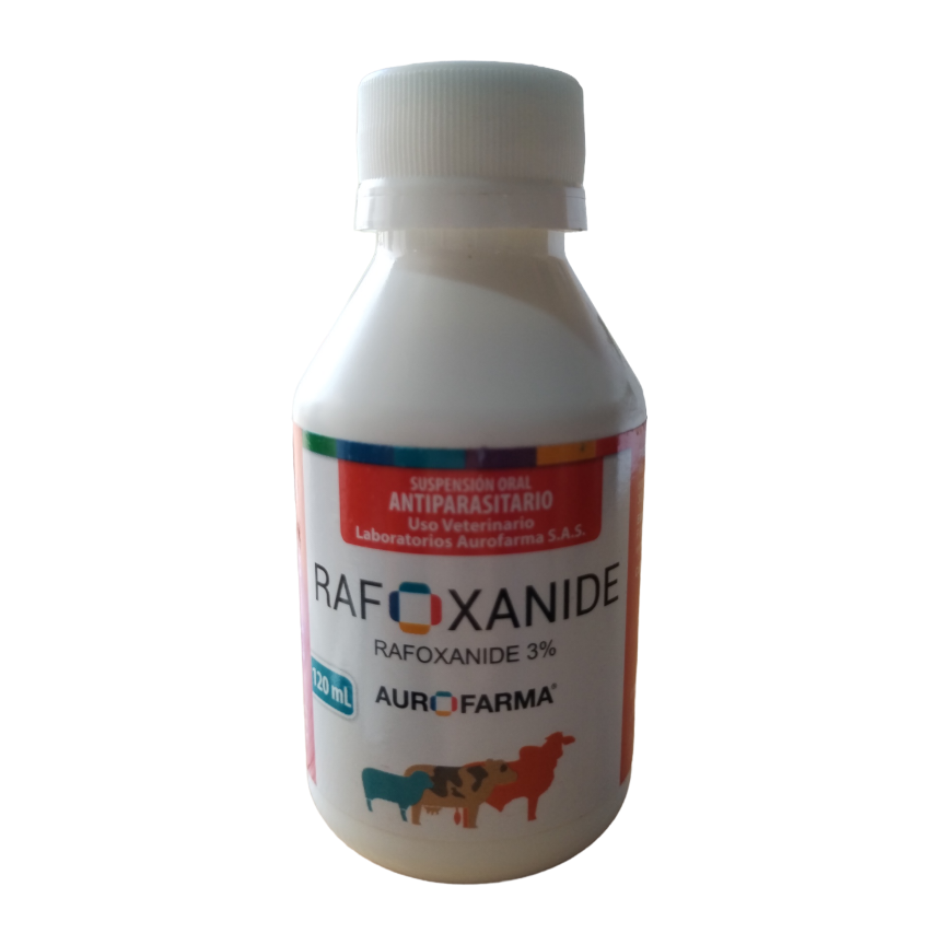 RAFOXANIDE X 120ML AUROFARMA (FACIOLA HEPÁTICA)