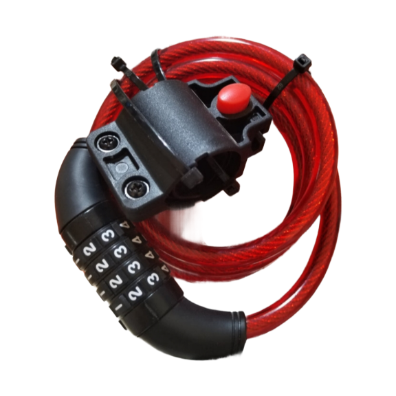 CANDADO BICICLETA COMBINACION X 10 MTS 43925