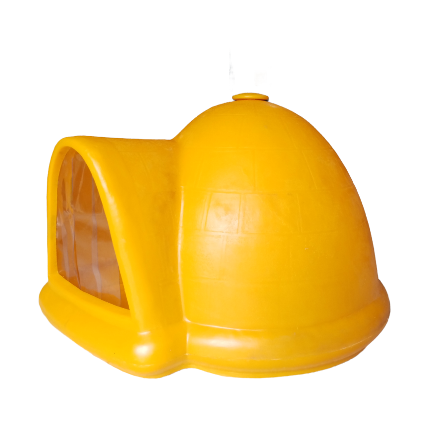 KLEINER BUNTER IGLU-Zwinger