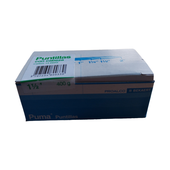 PUNTILLA 1 1/2 400 GR PUMA