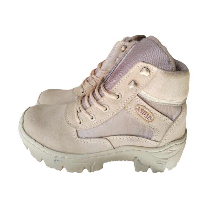 BOTA ALPINISTA BEIGE CORTA