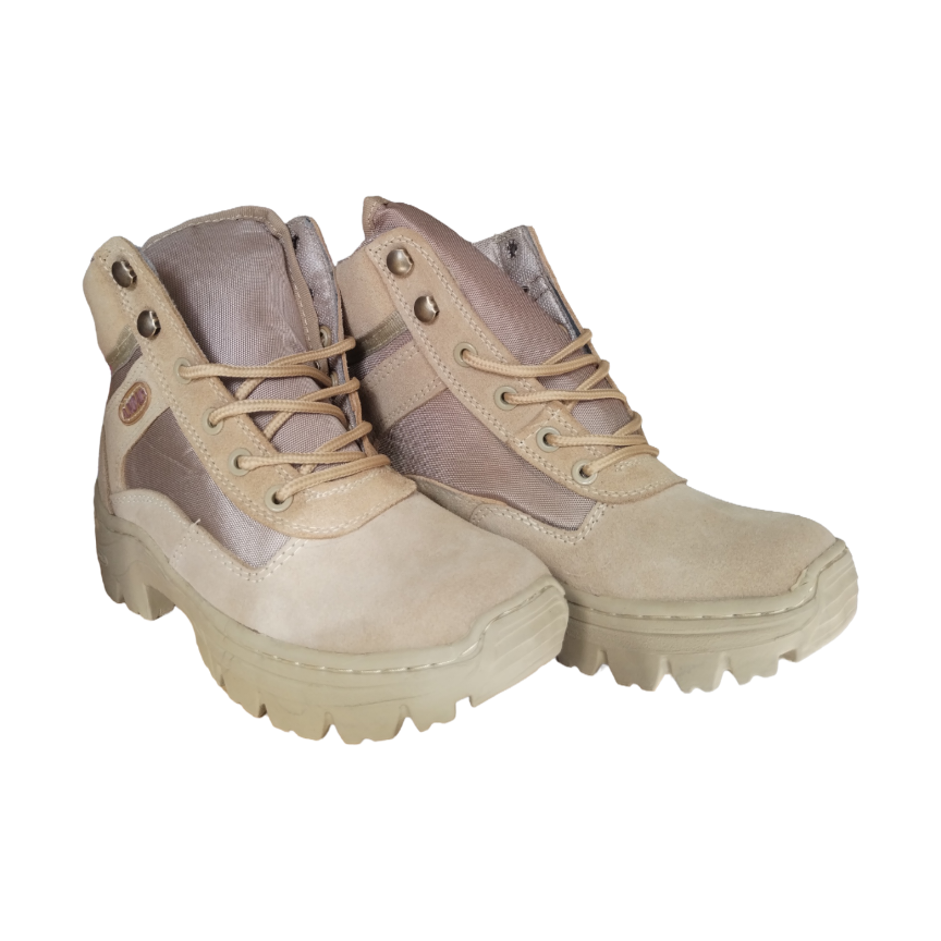 BOTA ALPINISTA BEIGE CORTA