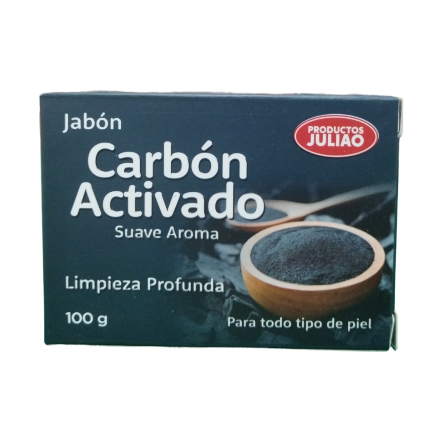 JABON CARBÓN ACTIVADO 100 G
