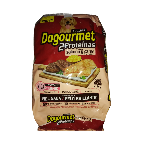 DOGOURMET SALMON Y CARNE