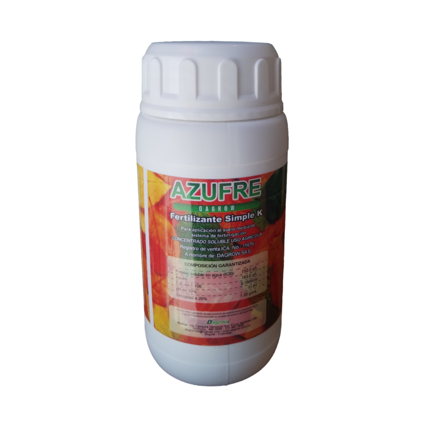 AZUFRE DAGROW X 250 ML