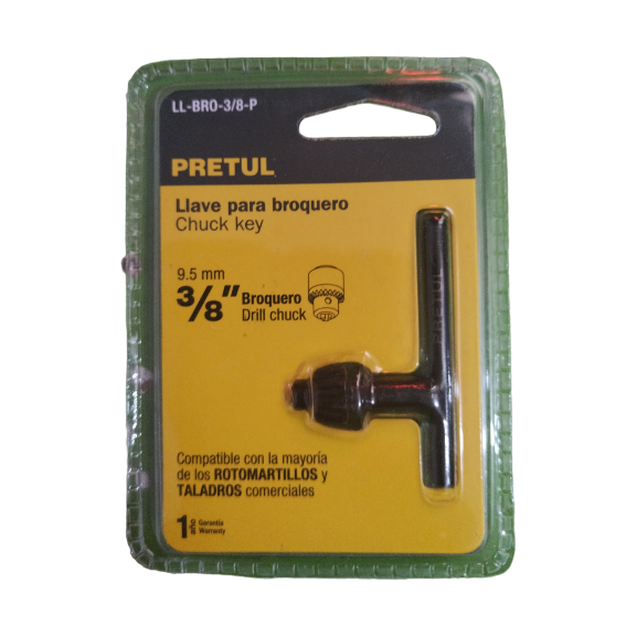 LLAVE PARA MANDRIL DE 3/8 27035