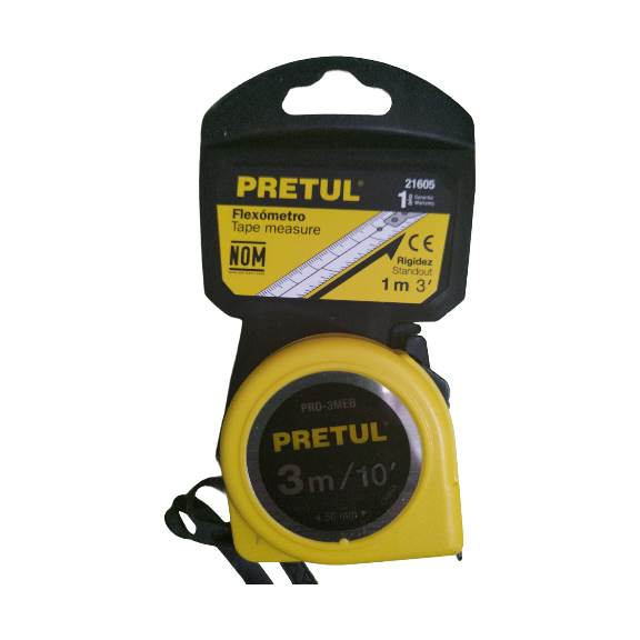 FLEXÓMETRO AMARILLO 3M CINTA 13MM 21605