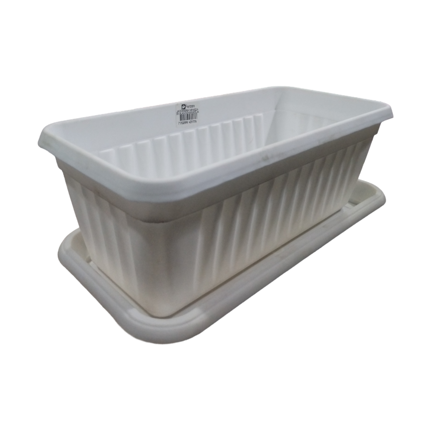 VENEZIA PFLANZER 35 CM GRAU + TABLETT