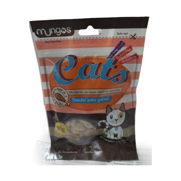 MUNGOS CATS POLLO 40 GR