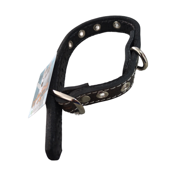 COLLAR OJALETE CUERO