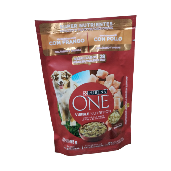 ONE POUCH PERRO POLLO