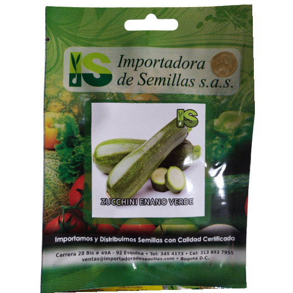 ZUCHINI ENANO VERDE - DARK GREEN IS 3GR