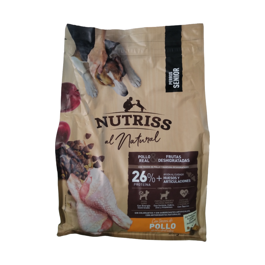 NUTRIS AL NATURAL SENIOR X 2 KILOS