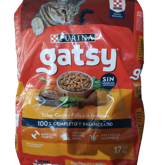 GATSY-FLEISCH, REIS UND MAIS