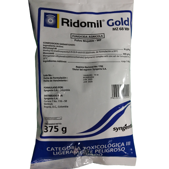 RIDOMIL GOLD MZ 68 WP