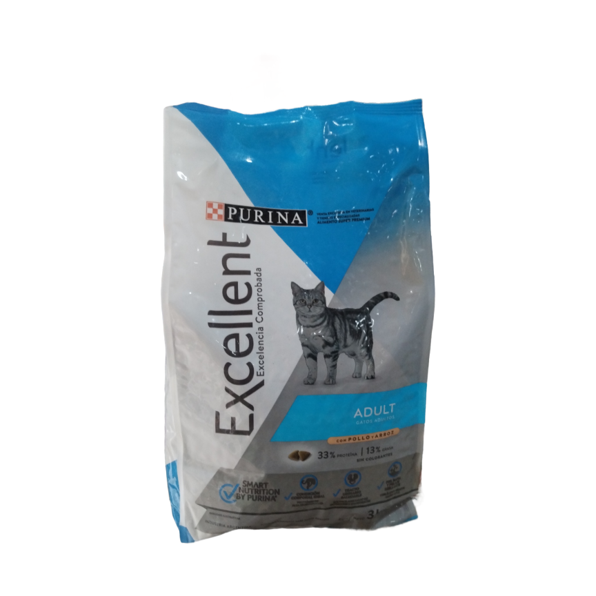 EXCELLENT ADULTO CAT X 3 KILOS