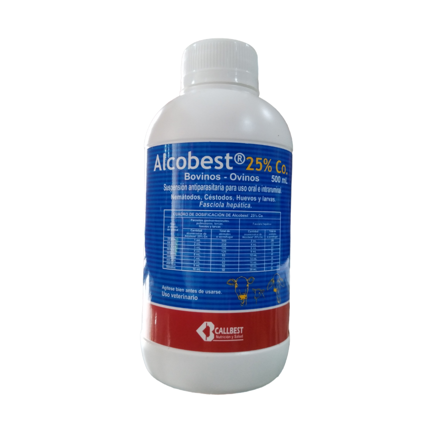 ALCOBEST AL 25% (ALBENDAZOL)